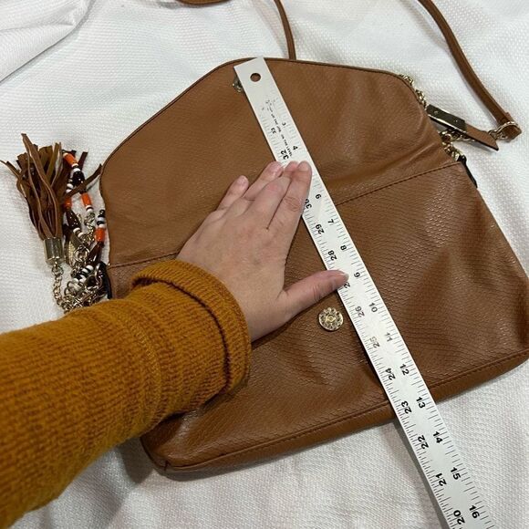 Aldo Brown‎ Fringe Festival Crossbody Purse - Picture 7 of 10